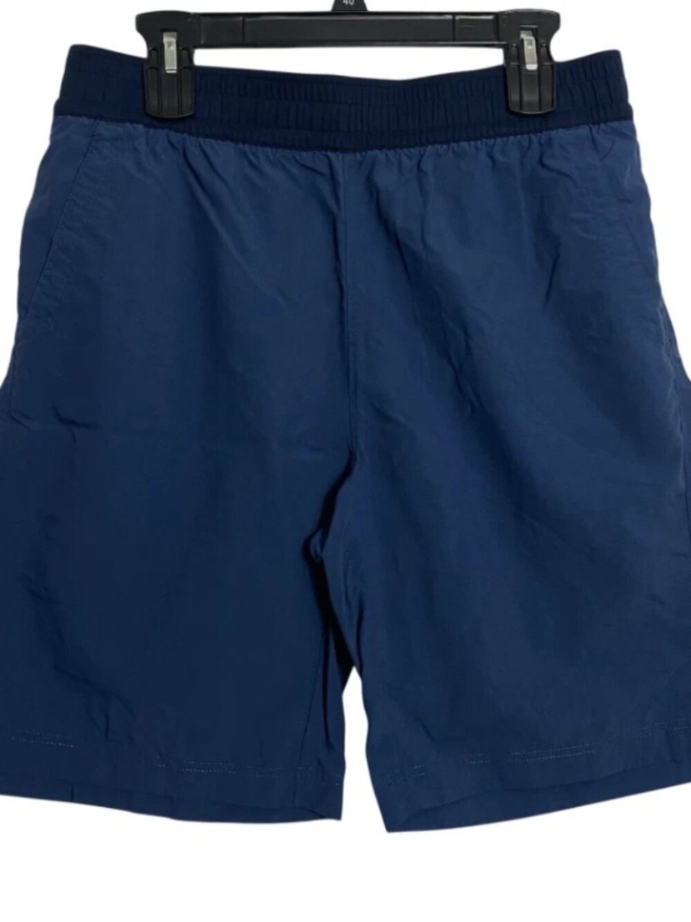 The North Face Mens Navy Blue Athletic Performance Training Running Short Medium